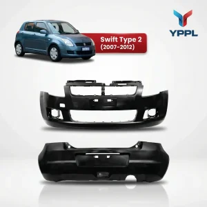 Maruti Suzuki Swift (Type 2) Bumper Set [2007–2012] — Front & Rear