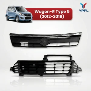 Maruti Suzuki Swift (Type 5) Grill Set [2012–2018] — Upper & Lower